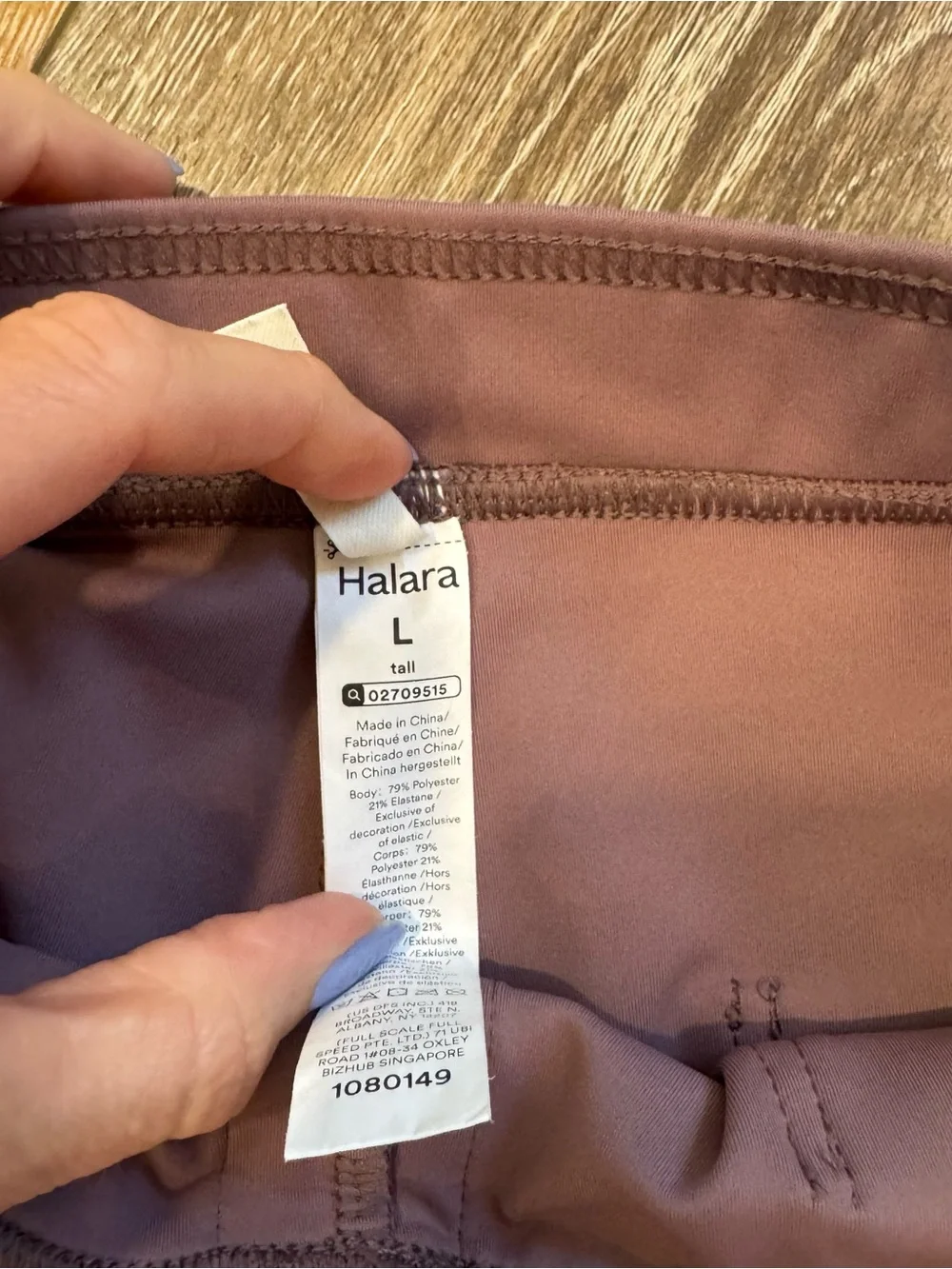 HALARA Day Stretch High-Waisted Wide-Leg Pants - Mauve Brown